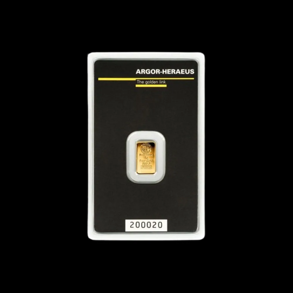 Lingotin d'or 1 g